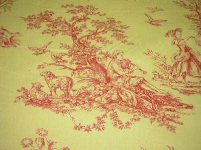 画像2: アメリカンファブリック toile de jouy 