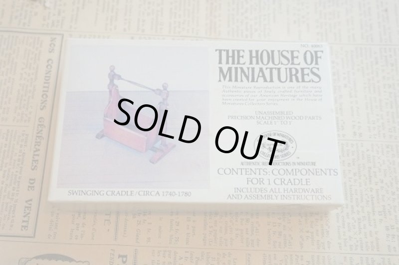 画像1: The House of Miniatures ヴィンテージ ドールハウスキット SALE! (1)