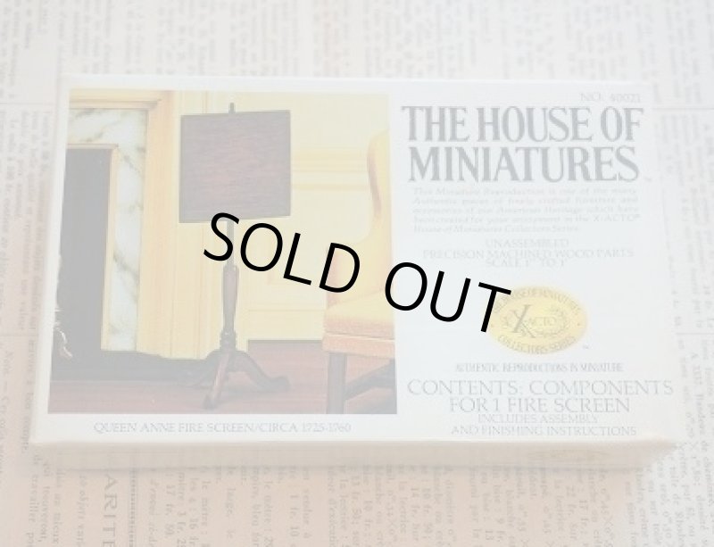 画像1: The House of Miniatures 　ヴィンテージ ドールハウスキット SALE! (1)