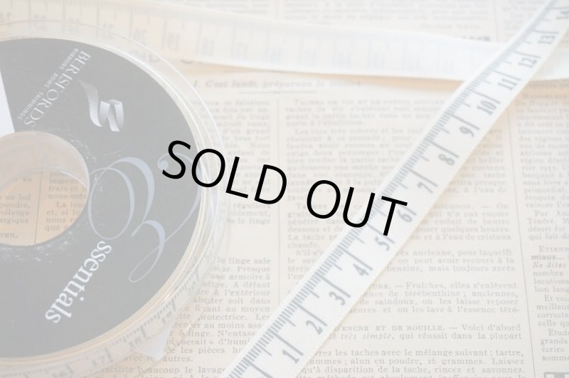 画像1: イギリス製 メジャーリボン cm (1)