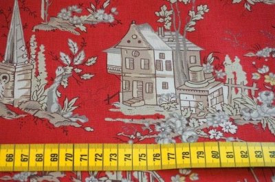 画像2: 日本製　Moda Fabrics  French  General ファブリック