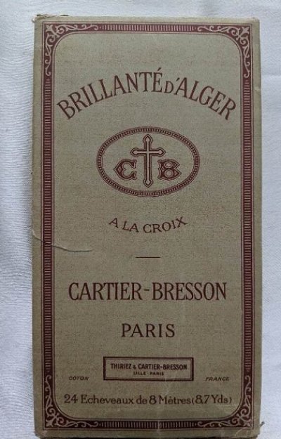 画像1: フランス製　Cartier Bresson ボックス入り　　糸