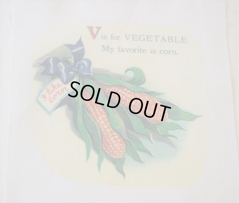 画像2: 転写カットクロス　アルファベット　STUVWX (2)