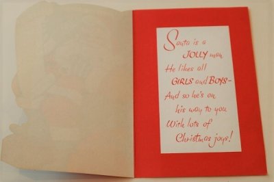 画像1: アメリカ製　ヴィンテージギフトカード  クリスマス