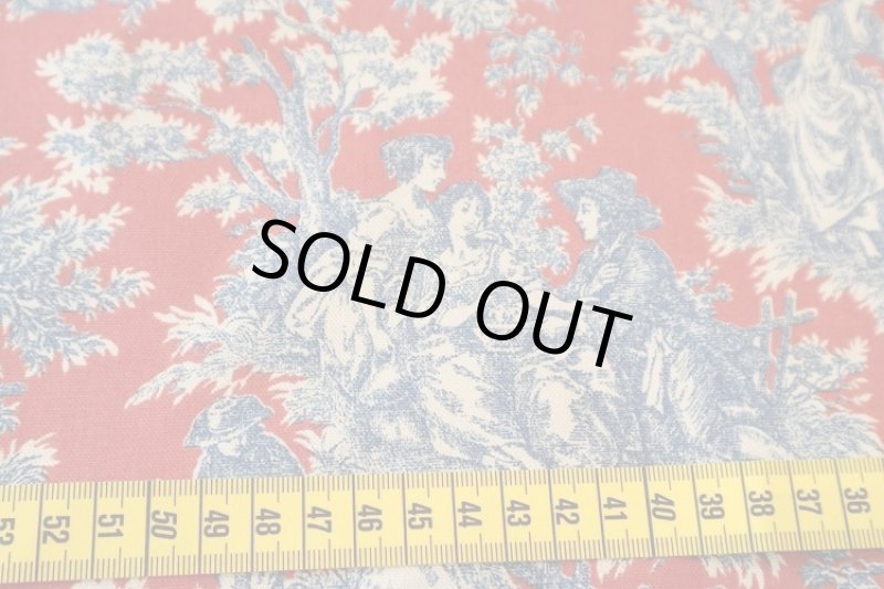 画像2: アメリカ製　ファブリック　Waverly　トワルドジュイ (2)