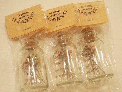 画像3: 日本製　MANY ガラスまち針セット クリアキャンディ