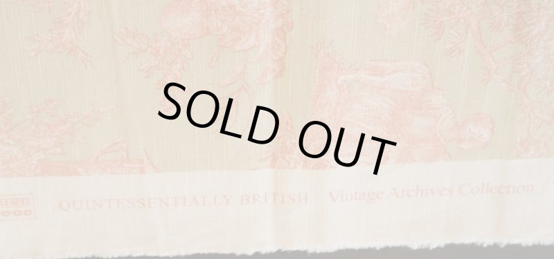 画像2: イギリス製　トワルドジュイ　ファブリック (2)