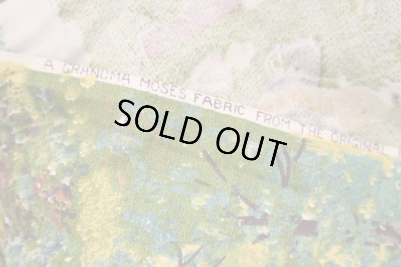 画像6: アメリカ製　ヴィンテージファブリック　グランマモーゼス (6)