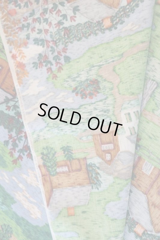 画像3: アメリカ製　ヴィンテージファブリック　グランマモーゼス　SALE! (3)