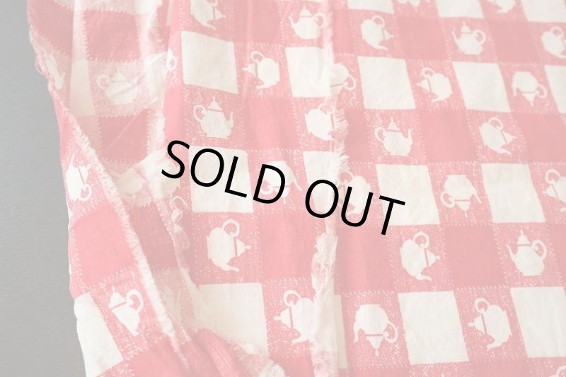 画像4: アメリカ製　ヴィンテージファブリック　ポット (4)