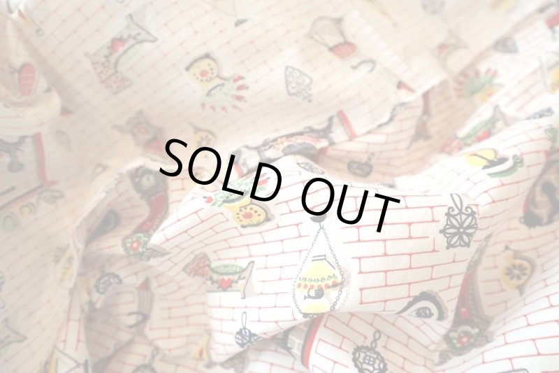 画像3: アメリカ製　ヴィンテージファブリック　キッチン  (3)