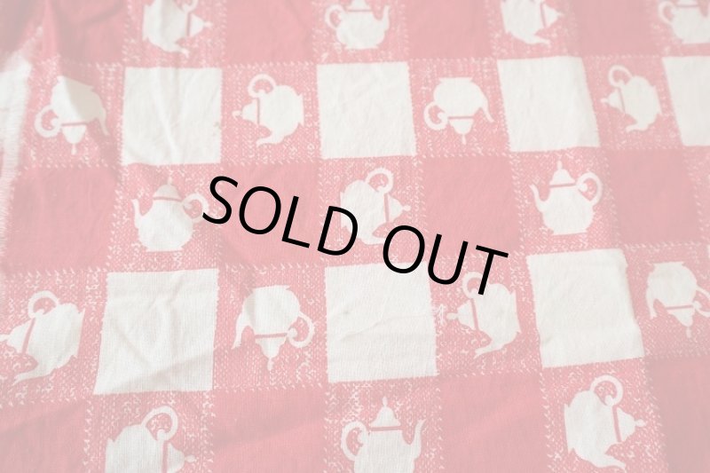 画像2: アメリカ製　ヴィンテージファブリック　ポット (2)