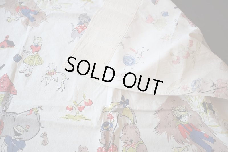 画像4: アメリカ製　ヴィンテージファブリック　ナーサリーライム (4)