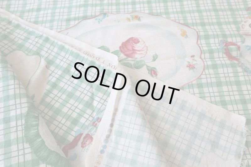 画像3: アメリカ製　ヴィンテージファブリック　プレート (3)