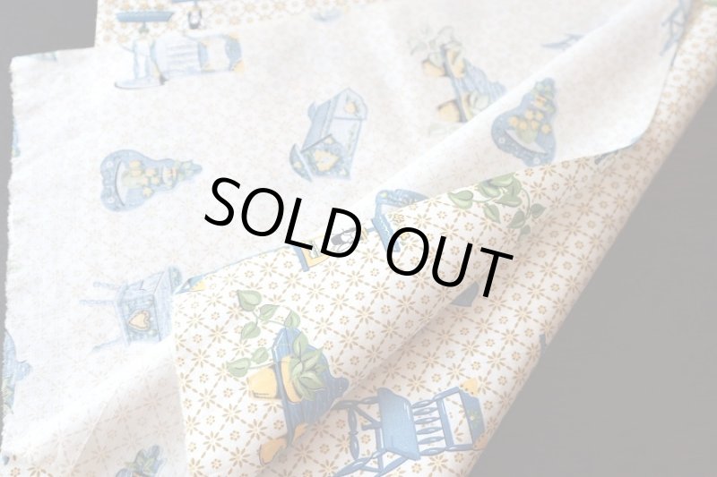 画像2: アメリカ製　ヴィンテージファブリック　ファニチャー (2)