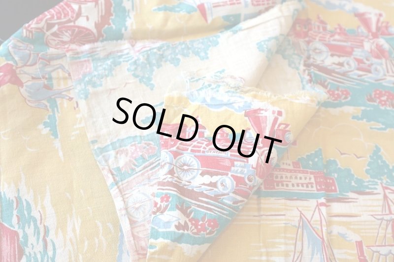 画像4: アメリカ製　ヴィンテージフィードサック　風と共に去りぬ (4)