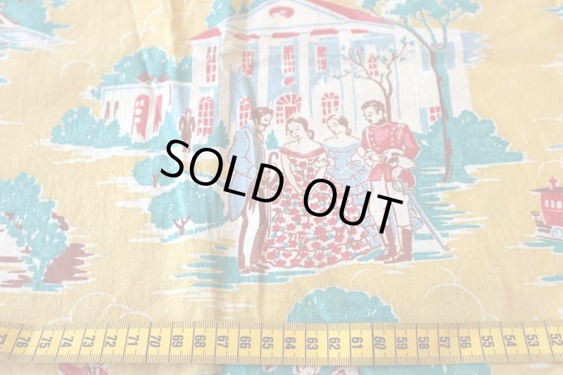 画像2: アメリカ製　ヴィンテージフィードサック　風と共に去りぬ (2)