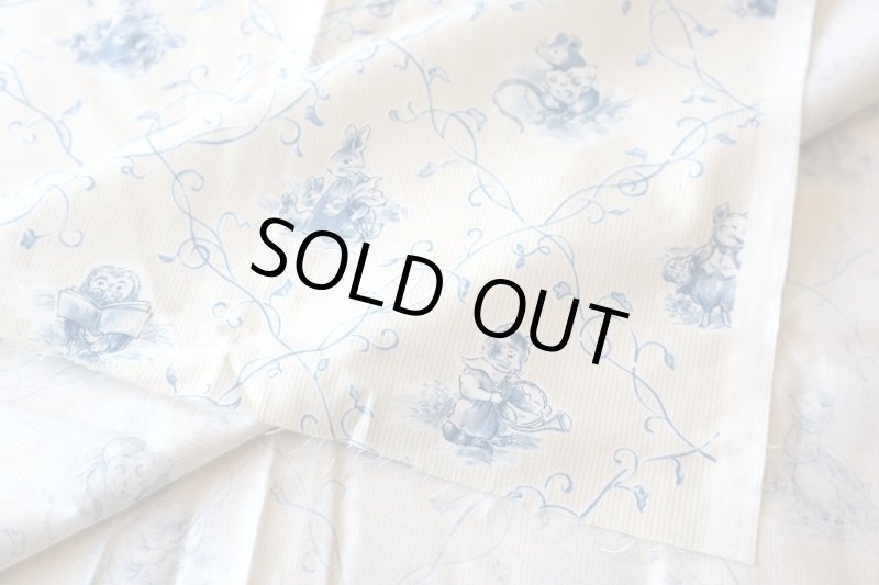 画像2: アメリカ製　ヴィンテージファブリック　Beartrix Potter (2)