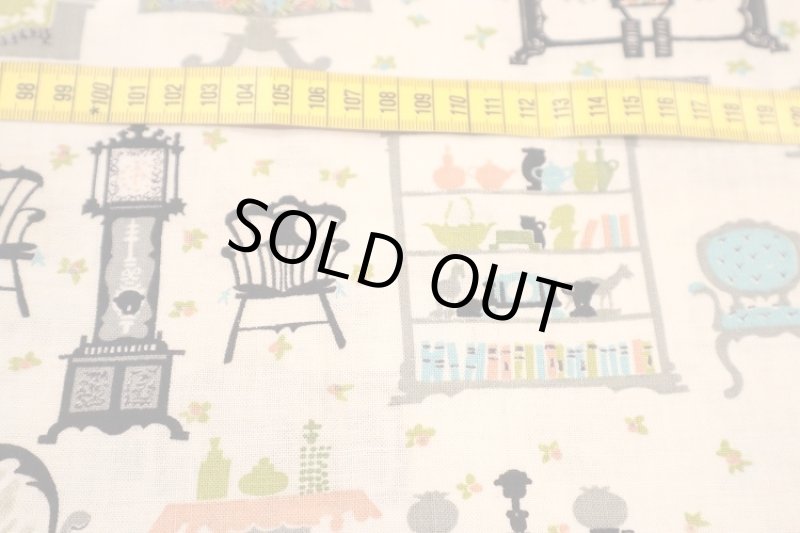 画像3: アメリカ製　ヴィンテージフィードサック　ドレッサーブルー (3)