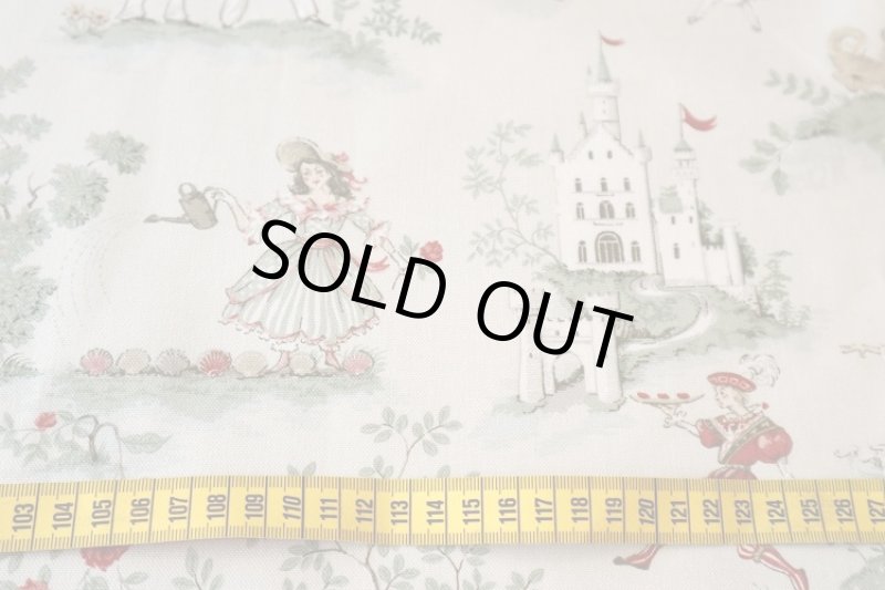 画像2: アメリカ製　ファブリック　ナーサリーライム (2)