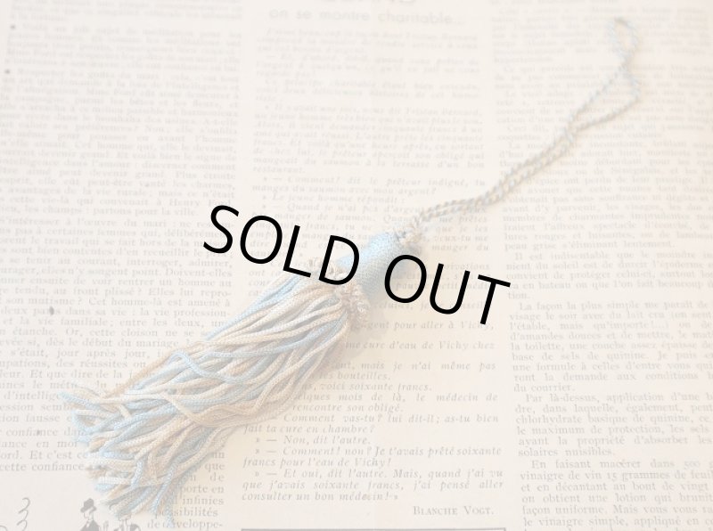 画像1: アメリカ製　タッセル　ブルー (1)