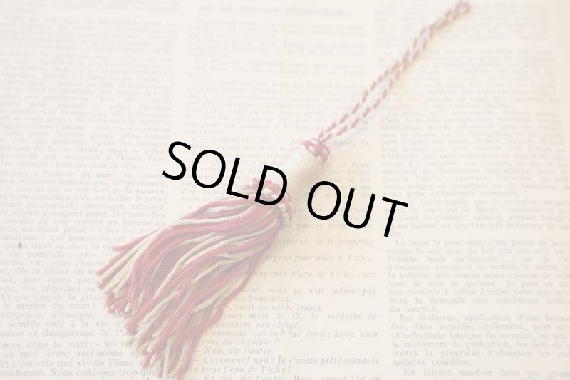 画像1: アメリカ製　タッセル　レッド (1)