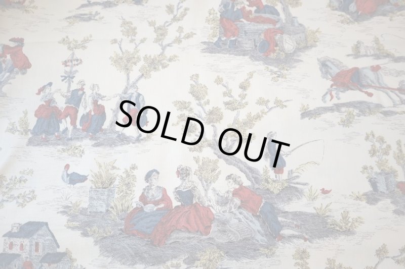 画像2: アメリカ製　ヴィンテージファブリック　Waverly (2)