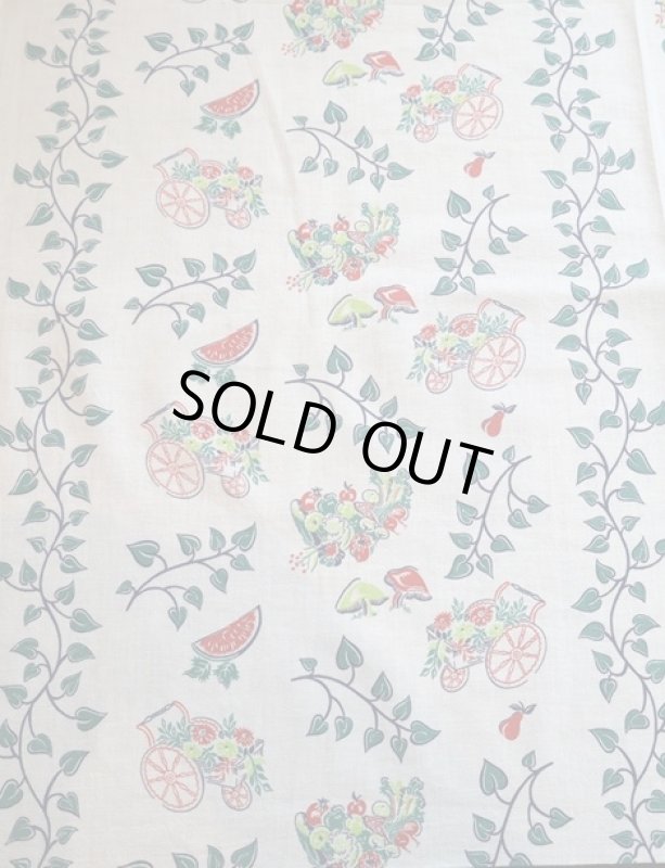 画像2: アメリカ製　ヴィンテージフィードサック　キッチン (2)