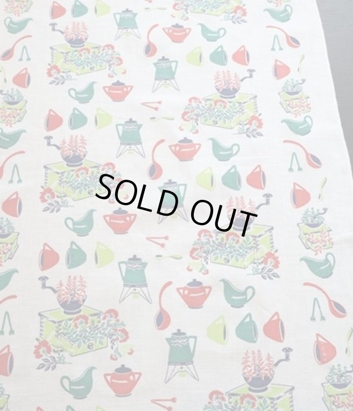 画像3: アメリカ製　ヴィンテージフィードサック　キッチン (3)