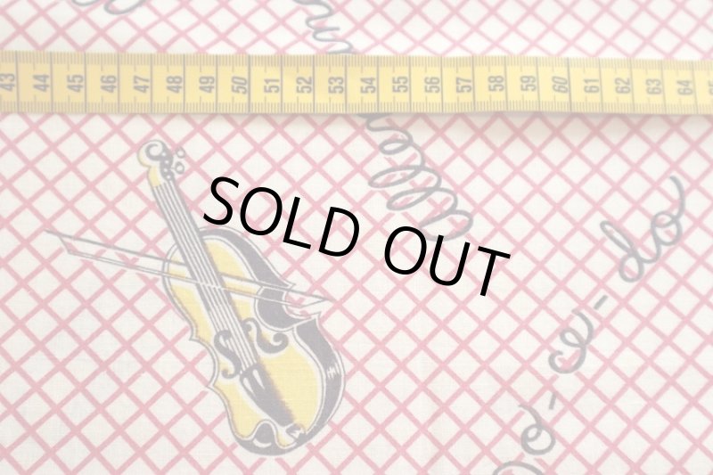 画像3: アメリカ製　ヴィンテージフィードサック　フィフティーズ (3)