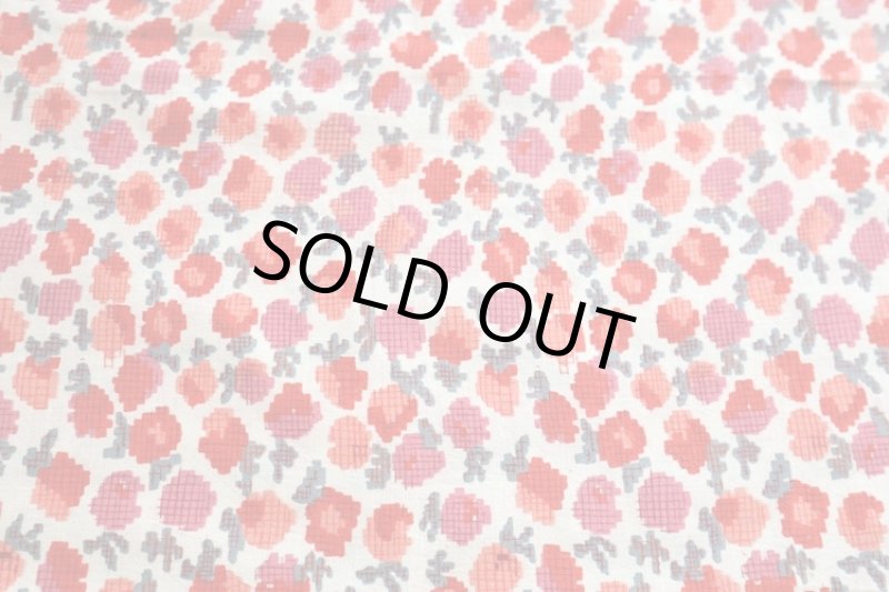 画像1: アメリカ製　ヴィンテージフィードサック　フラワー　SALE！ (1)