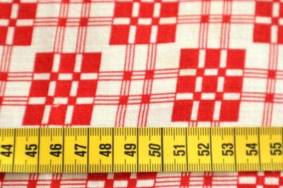 画像1: アメリカ製　ヴィンテージフィードサック　チェック　SALE!