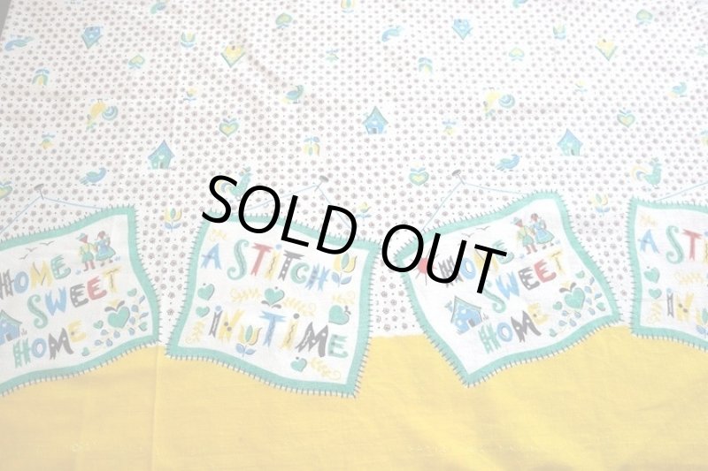 画像1: アメリカ製　ヴィンテージフィードサック　SALE! (1)
