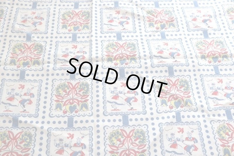 画像1: アメリカ製　ヴィンテージフィードサックダンス　SALE (1)