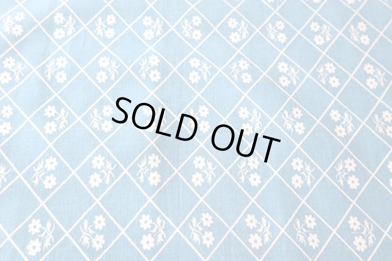 画像1: アメリカ製　ヴィンテージフィードサック　フラワー　ＳＡＬＥ！ (1)