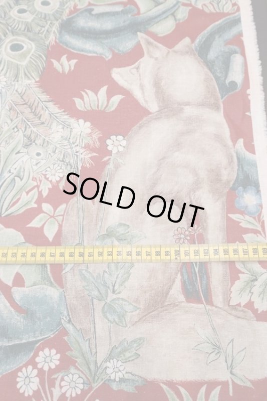 画像2: イギリス製　ファブリック　William Morris  　Forest (2)