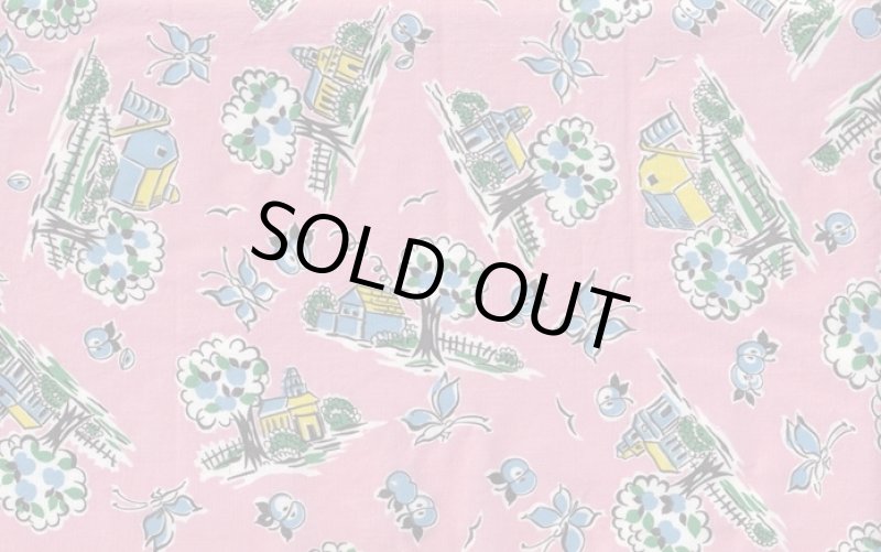 画像1: アメリカ製　ヴィンテージファブリック　ファーム SALE! (1)