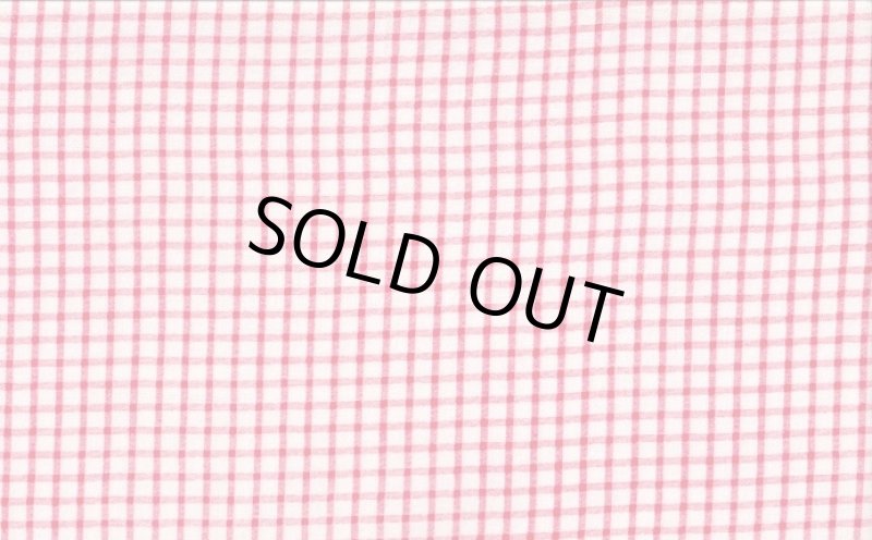 画像1: アメリカ製　ヴィンテージフィードサック　プリントチェック (1)