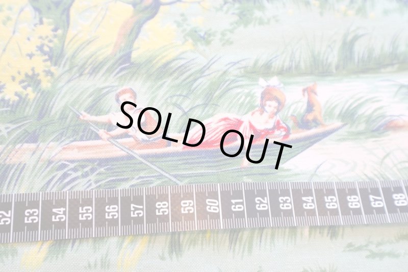 画像3: フランス製　ヴィンテージファブリック 　トワルドジュイ (3)