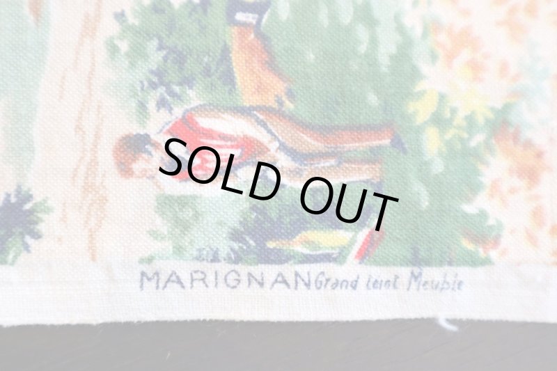 画像4: フランス製　ヴィンテージファブリック 　トワルドジュイ (4)