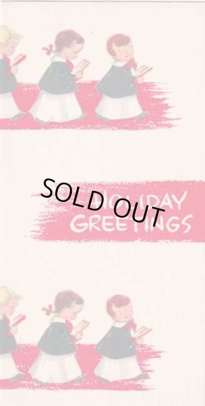 画像1: アメリカ製　ヴィンテージグリーティングカード　クリスマス (1)