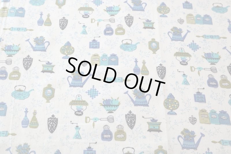 画像1: アメリカ製　ヴィンテージフィードサック　キッチン　 (1)