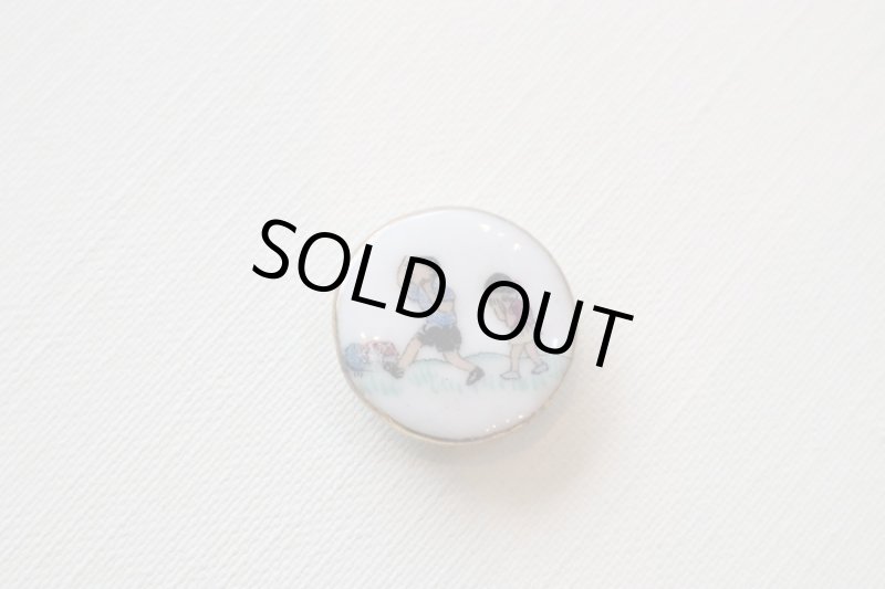 画像3: アメリカ製ヴィンテージボタン　ナーサリーライム　４個セット (3)