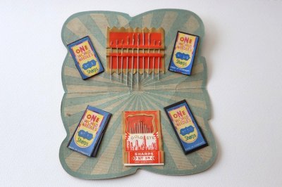 画像1: ドイツ製　ヴィンテージニードルブック　