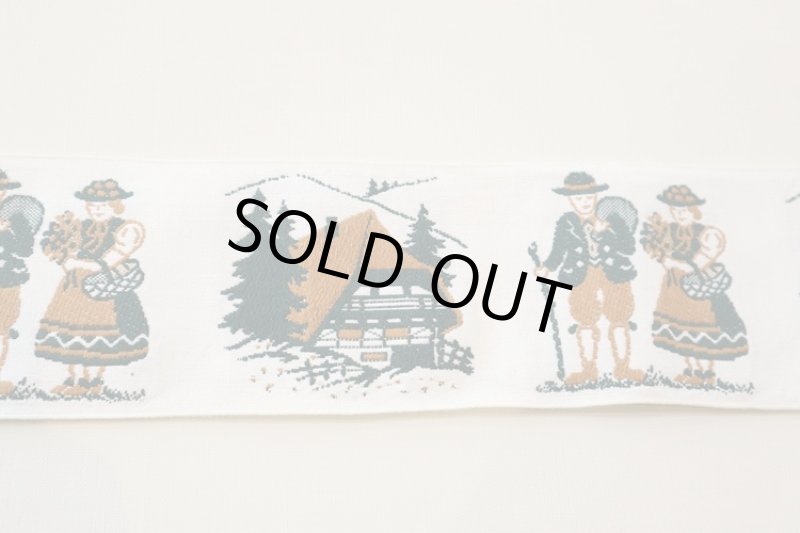 画像1: ドイツ製ヴィンテージリボン　１.１ｍパック　SALE! (1)