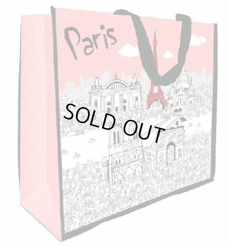 画像1: フランス　Enesco社　ショッピングバッグ　パリ　 (1)