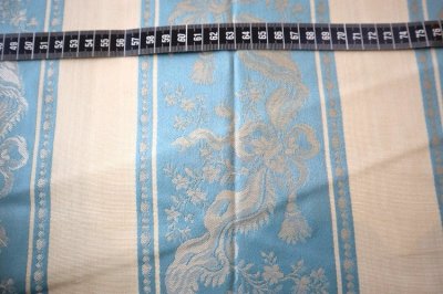 画像2: フランス製　ヴィンテージファブリック タッセル柄ボーダー