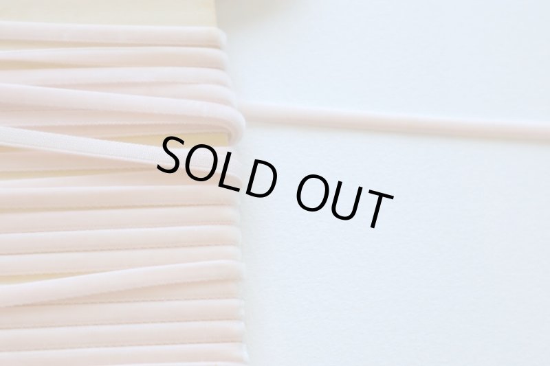 画像1: フランス製　ヴィンテージリボン　ベルベット (1)