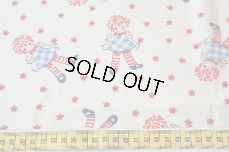 画像2: アメリカ製　VTGファブリック　ラガディアンドアンデイ (2)