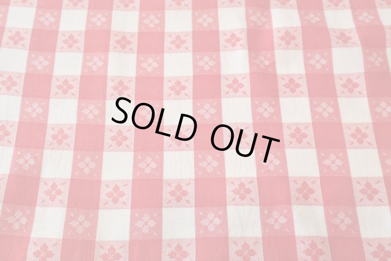 画像1: アメリカ製　ヴィンテージフィードサック　ファブリック　 (1)